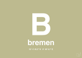 plakat: byplakat bremen med koordinater - back to nature-Byer-A1two3