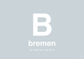 plakat: byplakat bremen med koordinater - light drizzle-Byer-A1two3