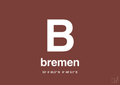 plakat: byplakat bremen med koordinater - red pepper-Byer-A1two3