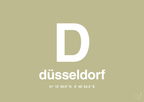 plakat: byplakat düsseldorf med koordinater - back to nature-Byer-A1two3