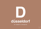 plakat: byplakat düsseldorf med koordinater - cider spice-Byer-A1two3