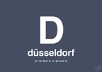 Byplakat düsseldorf med koordinater - petrol-Byer-A1two3