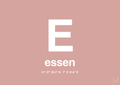 plakat: byplakat essen med koordinater - bubble shell-Byer-A1two3