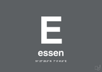 plakat: byplakat essen med koordinater - graphic charcoal-Byer-A1two3