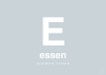plakat: byplakat essen med koordinater - light drizzle-Byer-A1two3