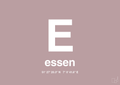 plakat: byplakat essen med koordinater - light rose-Byer-A1two3