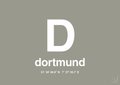 plakat: byplakat dortmund med koordinater - battleship gray-Byer-A1two3