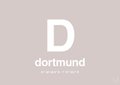 plakat: byplakat dortmund med koordinater - broken beige-Byer-A1two3