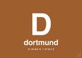 plakat: byplakat dortmund med koordinater - cognac-Byer-A1two3