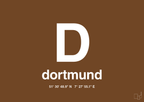 plakat: byplakat dortmund med koordinater - dark brown-Byer-A1two3