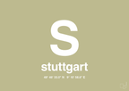 plakat: byplakat stuttgart med koordinater - back to nature-Byer-A1two3