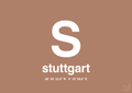 plakat: byplakat stuttgart med koordinater - cider spice-Byer-A1two3
