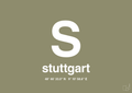 plakat: byplakat stuttgart med koordinater - misty forrest-Byer-A1two3
