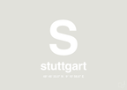 plakat: byplakat stuttgart med koordinater - painters white-Byer-A1two3