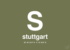 plakat: byplakat stuttgart med koordinater - secret meadow-Byer-A1two3