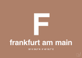 plakat: byplakat frankfurt am main med koordinater - cider spice-Byer-A1two3