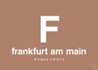 plakat: byplakat frankfurt am main med koordinater - cider spice-Byer-A1two3