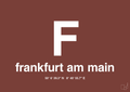 plakat: byplakat frankfurt am main med koordinater - red pepper-Byer-A1two3