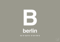 plakat: byplakat berlin med koordinater - battleship gray-Byer-A1two3