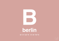 plakat: byplakat berlin med koordinater - bubble shell-Byer-A1two3