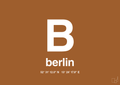 plakat: byplakat berlin med koordinater - cognac-Byer-A1two3