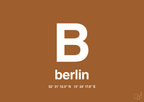 plakat: byplakat berlin med koordinater - cognac-Byer-A1two3