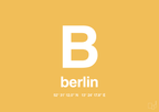 plakat: byplakat berlin med koordinater - honeycomb-Byer-A1two3