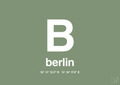 plakat: byplakat berlin med koordinater - jade-Byer-A1two3