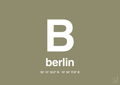 plakat: byplakat berlin med koordinater - misty forrest-Byer-A1two3