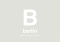 plakat: byplakat berlin med koordinater - painters white-Byer-A1two3