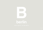plakat: byplakat berlin med koordinater - painters white-Byer-A1two3