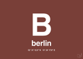 plakat: byplakat berlin med koordinater - red pepper-Byer-A1two3