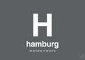 plakat: byplakat hamborg med koordinater - graphic charcoal-Byer-A1two3