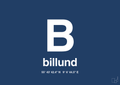 plakat: byplakat billund med koordinater - lapis blue-Byer-A1two3