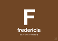 plakat: byplakat fredericia med koordinater - dark brown-Byer-A1two3