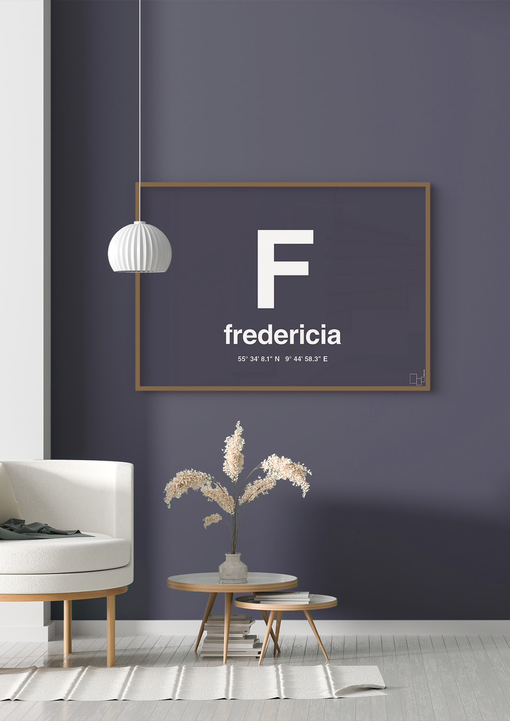 plakat: byplakat fredericia med koordinater - jade-Byer-A1two3