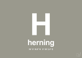 plakat: byplakat herning med koordinater - battleship gray-Byer-A1two3