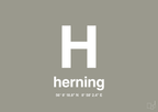 plakat: byplakat herning med koordinater - battleship gray-Byer-A1two3