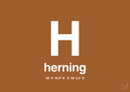 plakat: byplakat herning med koordinater - cognac-Byer-A1two3