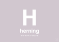 plakat: byplakat herning med koordinater - dusty lilac-Byer-A1two3