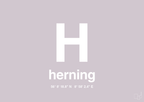 plakat: byplakat herning med koordinater - dusty lilac-Byer-A1two3