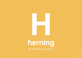 plakat: byplakat herning med koordinater - honeycomb-Byer-A1two3