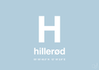 plakat: byplakat hillerød med koordinater - heavenly blue-Byer-A1two3