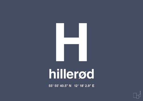 Byplakat hillerød med koordinater - petrol-Byer-A1two3