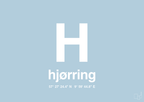 plakat: byplakat hjørring med koordinater - heavenly blue-Byer-A1two3