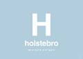 plakat: byplakat holstebro med koordinater - heavenly blue-Byer-A1two3