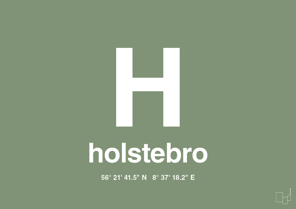 plakat: byplakat holstebro med koordinater - jade-Byer-A1two3