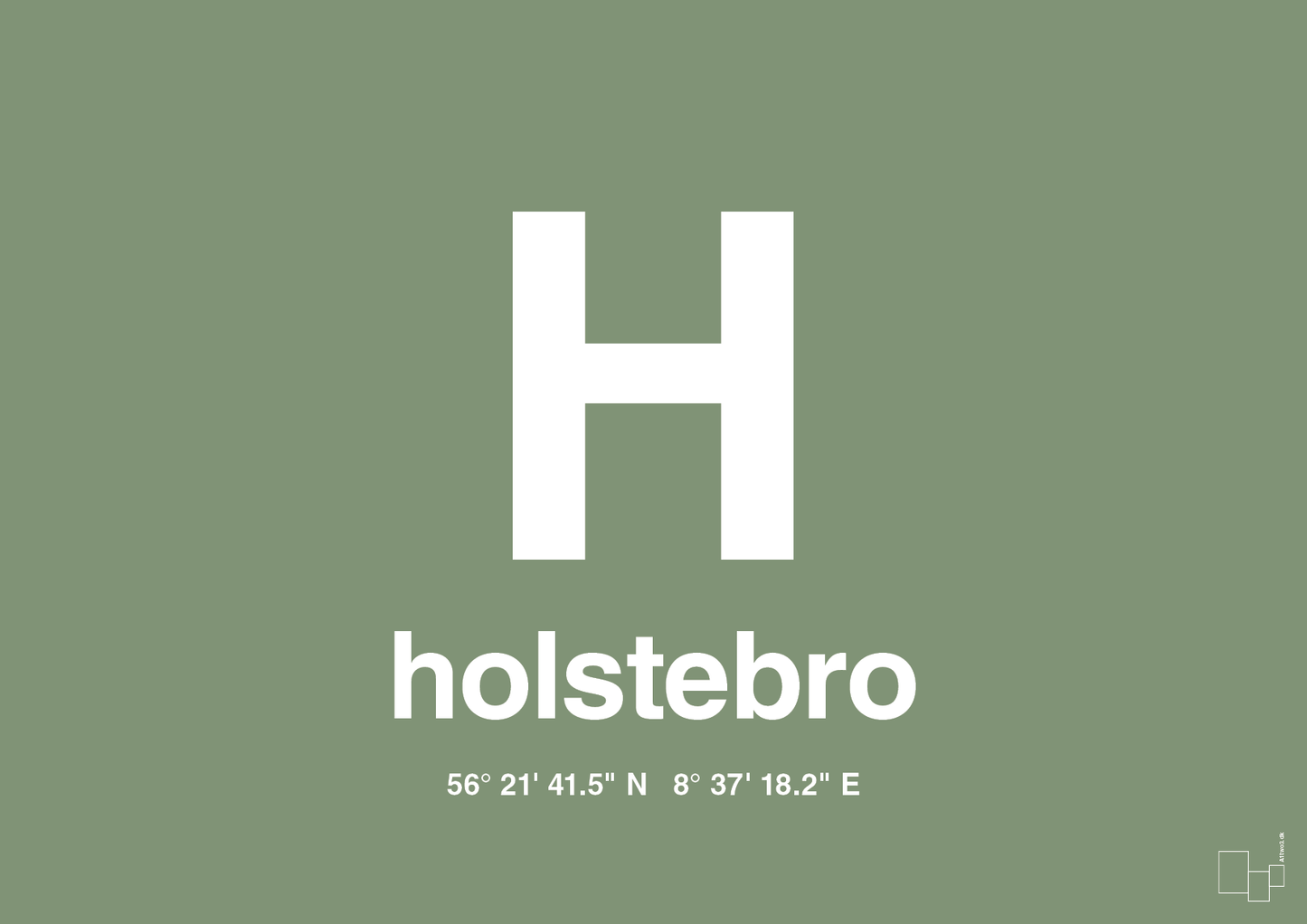 plakat: byplakat holstebro med koordinater - jade-Byer-A1two3