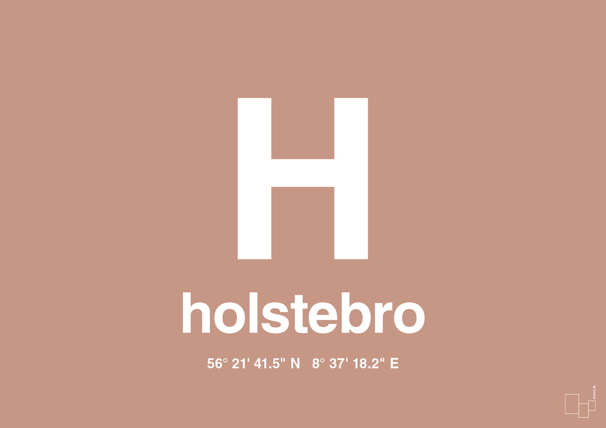 plakat: byplakat holstebro med koordinater - powder-Byer-A1two3