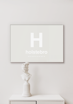 plakat: byplakat holstebro med koordinater - honeycomb-Byer-A1two3